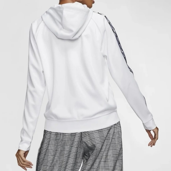 🎁 Nike Women's Swoosh White Zip Hood Jacket - Picture 3 of 7